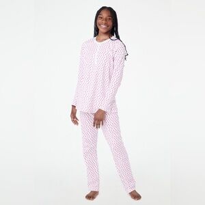 ROLLER RABBIT pajamas heart long sleeve